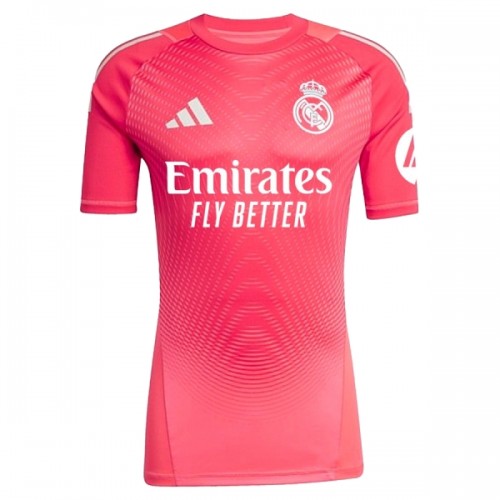 Virallinen Fanipaita Maalivahdin Real Madrid 2025-26 Punainen - Miesten Virallinen Fanipaita Maalivahdin Real Madrid 2025-26 Punainen - Miesten